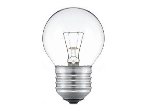 Kogellamp 25W E27 230V P45 versterkte constructie helder